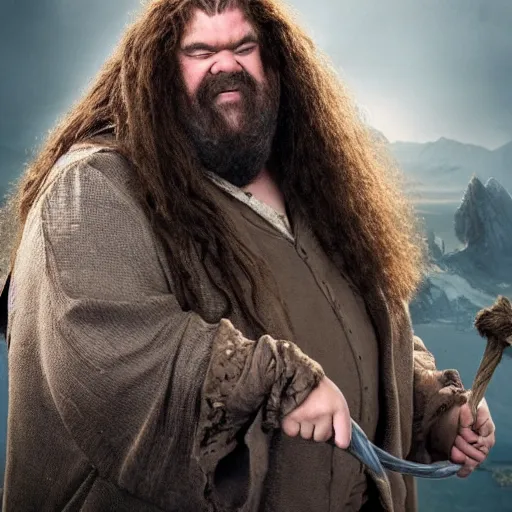 Image similar to hagrid in elden ring