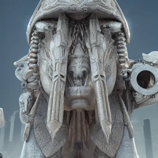 Image similar to fuming effigy, gatebreaker ram, beings of astonishing structure, high detail, cinematic, cgsociety 8k