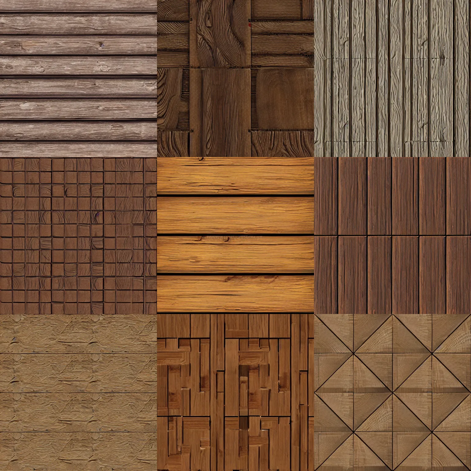 Tutorial: Pixel art wood floor texture 
