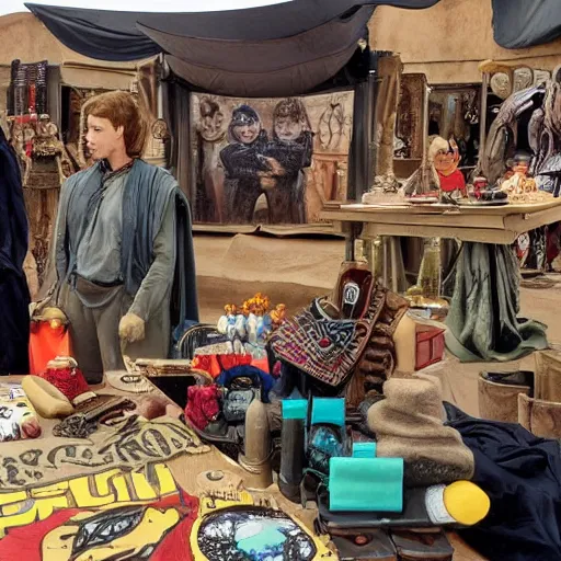 Image similar to jumble sale on Tatooine