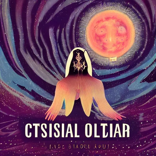 Prompt: celestial outsider be not afraid