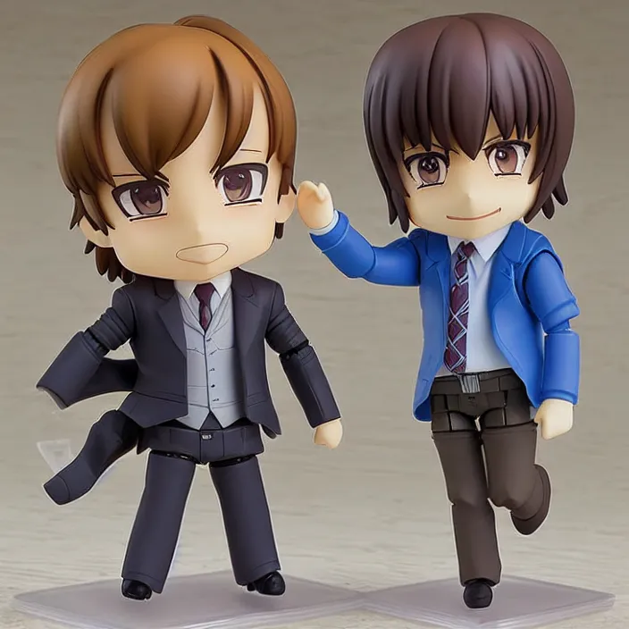 Image similar to Saul Goodman, An anime Nendoroid of Saul Goodman, figurine, detailed product photo