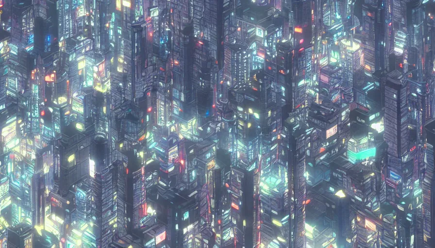 Image similar to a close up of shinjuku by makoto shinkai, beeple and james jean, aya takano color style, 4 k, super detailed, modern, 4 k, symmetrical