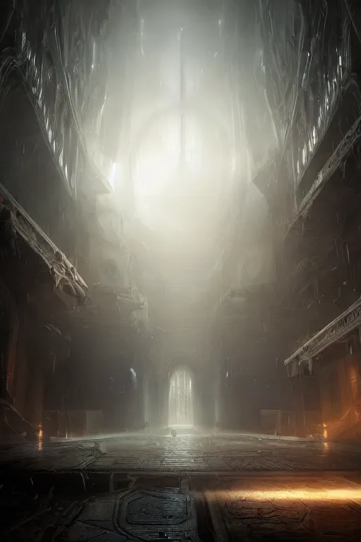 Prompt: Dubstep echoing through the halls of eternity, dramatic lighting, cinematic, establishing shot, extremely high detail, foto realistic, cinematic lighting, post processed, concept art, high details, cinematic, 8k resolution, beautiful detailed, photorealistic, digital painting, artstation, concept art, smooth, sharp focus, artstation trending, octane render, unreal engine