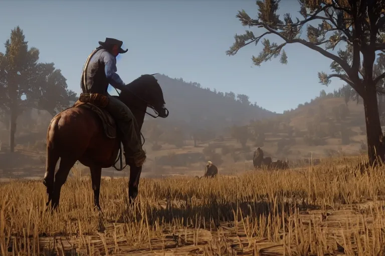 Image similar to robert trejo in red dead redemption 2