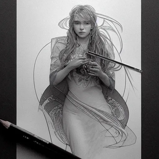 Image similar to amazing lifelike award winning pencil illustration of Keith Bennett trending on art station artgerm Greg rutkowski alphonse mucha cinematic