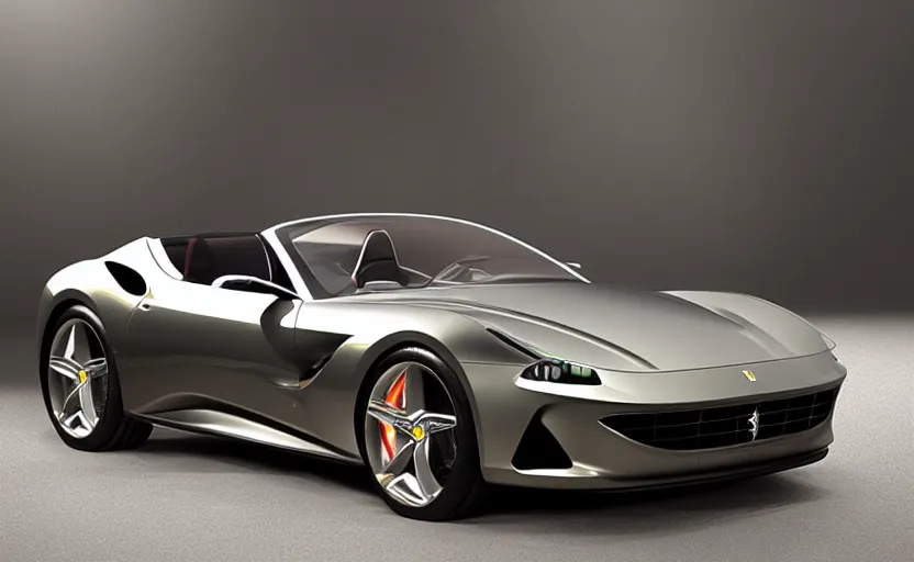 Image similar to “A 2025 Ferrari Daytona Spyder Concept, studio lighting”