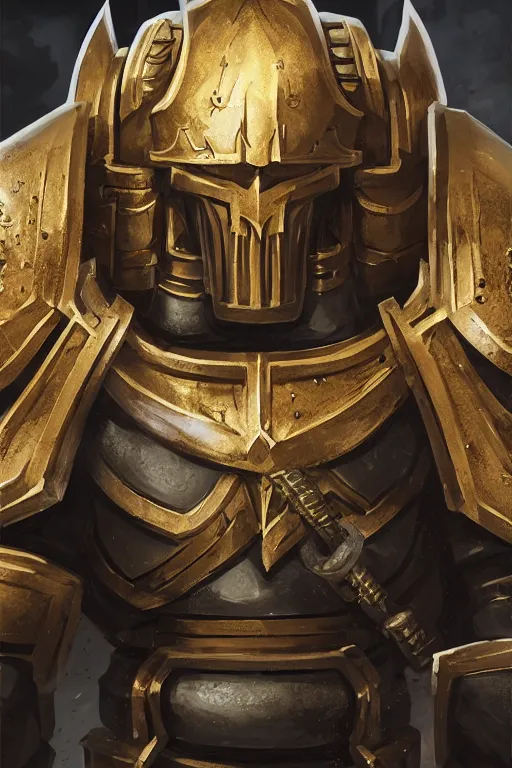 Image similar to armor portrait heros warhammer 4 0 k horus heresy fanart - the primarchs emperor by johannes helgeson animated with vfx concept artist & illustrator global illumination ray tracing hdr fanart arstation zbrush central hardmesh 8 k octane renderer comics stylized