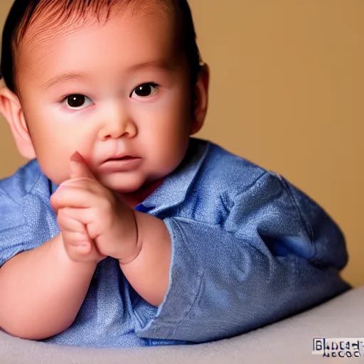 Prompt: Baby Steven Seagal, detailed, macro, studio light, backlit