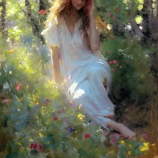 Prompt: Spring light by Daniel F. Gerhartz