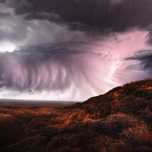 Prompt: beautiful tornado, hdr, hd, artstation, 4 k, amazing beauty, clouds, award - winning, dramatic lighting