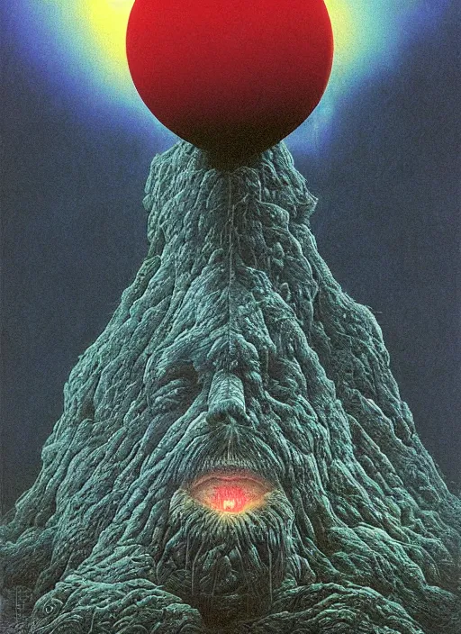 Image similar to alex jones by zdzislaw beksinski and lisa frank