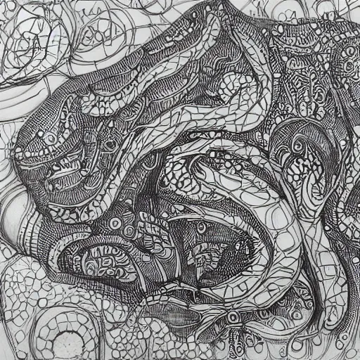 Prompt: hope, detailed intricate sketch, 4k, illustration, cross hatched, black ink on white paper