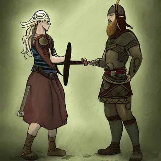 Viking Shieldmaidens: Fantasy vs Historical by Gambargin on DeviantArt