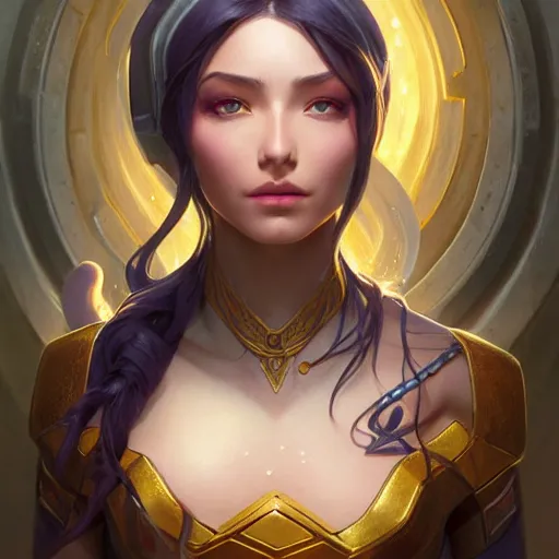 Prompt: perfectly - centered - portrait of irelia from league of legends, intricate, highly detailed, digital painting, artstation, concept art, smooth, sharp focus, illustration, unreal engine 5, 8 k, art by artgerm and greg rutkowski and alphonse mucha