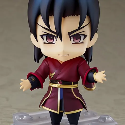 Prompt: an anime nendoroid of shang tsung, figurine, detailed product photo