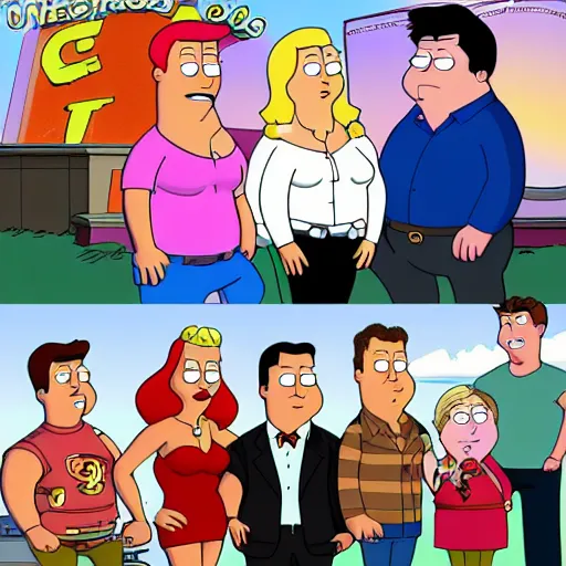Prompt: Family Guy meets Riverdale