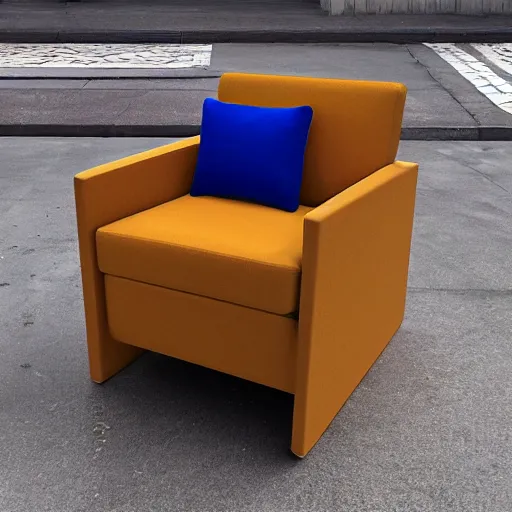 Image similar to product photo of a chair designed by an apple