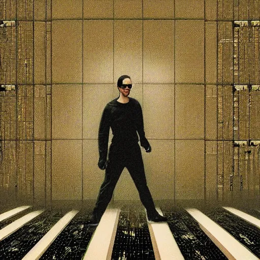 Image similar to escaping the matrix