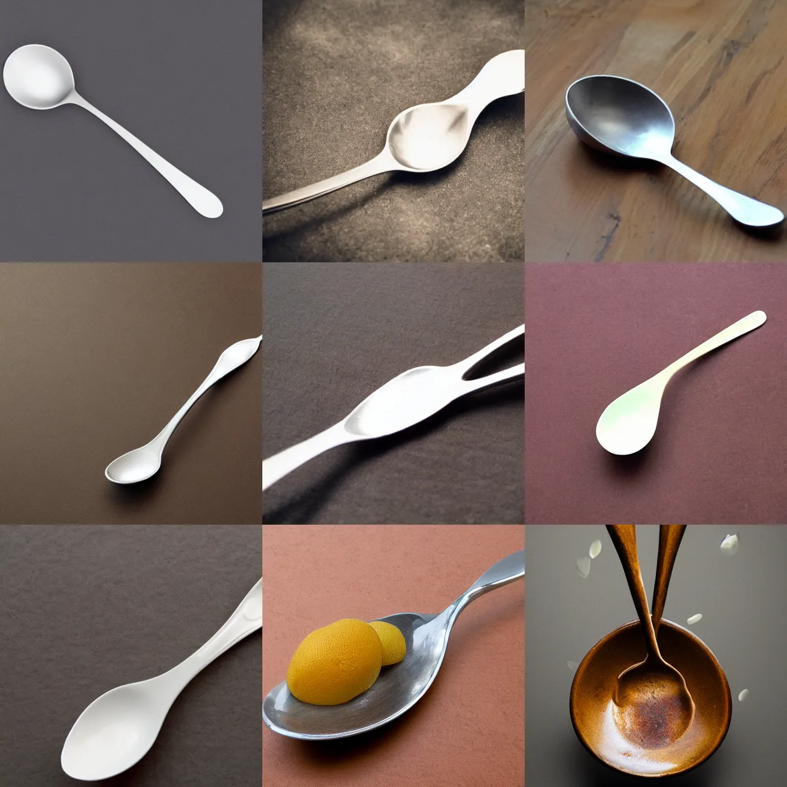 Prompt: comically large spoon