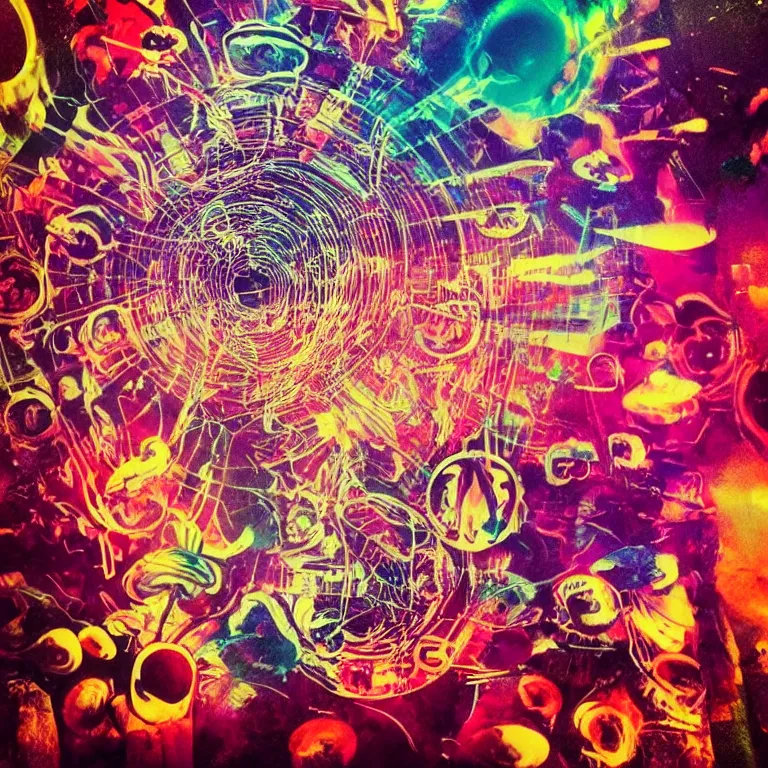 Image similar to double exposure of dally life, symbols of live, explosion, cyber mushroom city, love is the most relevant theme, love is infinity, love is begin of all, 8 k resolution, artistic mode, artistic, trending on instagram, long exposure, love art, serious, fantasy and dreams vibes, mushrooms style and macro style, colorful picture