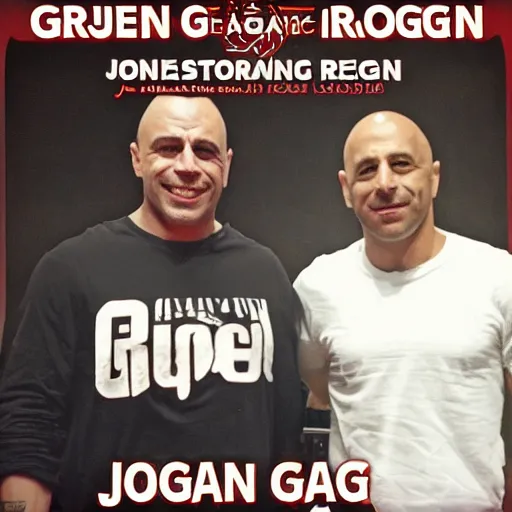 Image similar to garen on the joe rogan podcast