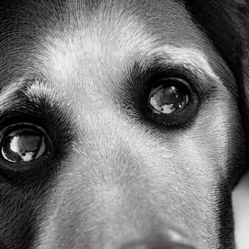 Prompt: a close up of beautiful Estefania Villegas Burgos and her labrador black dog , symmetrical, 8K, octane render, 8K,