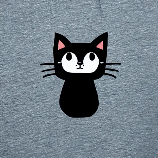 Image similar to cute cat in the pocket of a tshirt