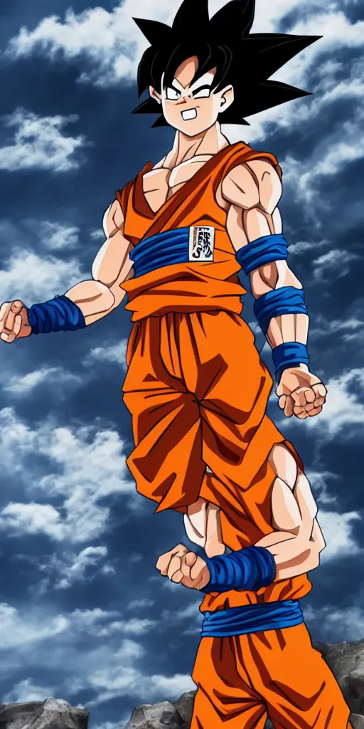 goku in my hero academia, Stable Diffusion