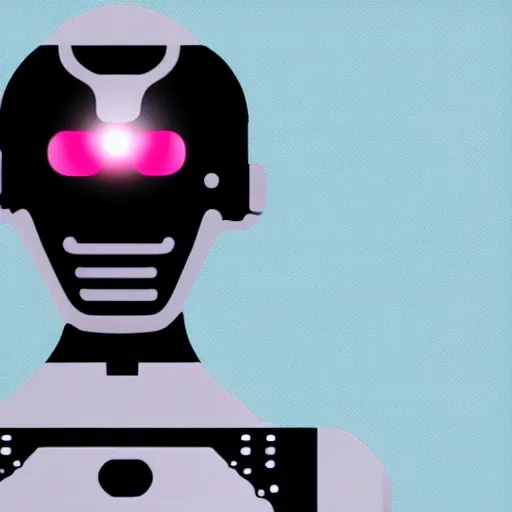 Image similar to half human half robot