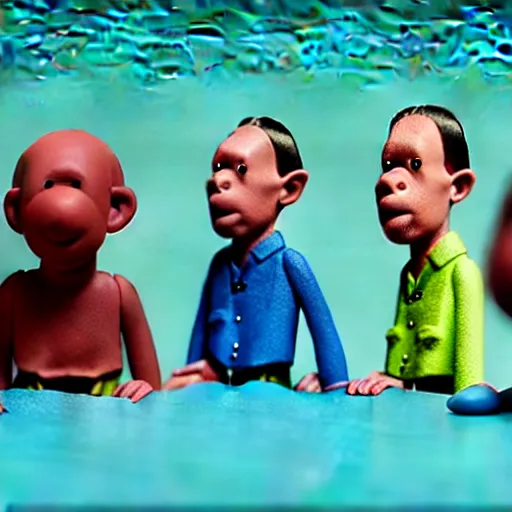 Image similar to mandatory diversity training claymation by jan svankmejer, hyperrealistic, aesthetic, masterpiece