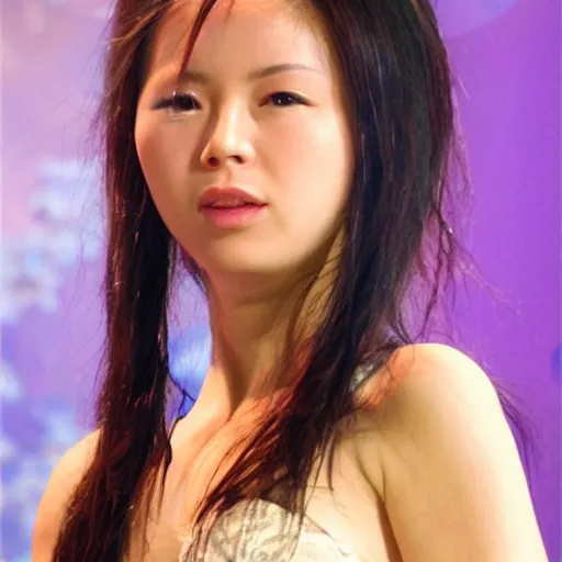 Image similar to face of Chinese Shakira