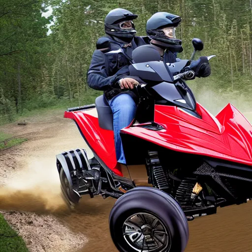 Image similar to an advertisement SuperATV would use