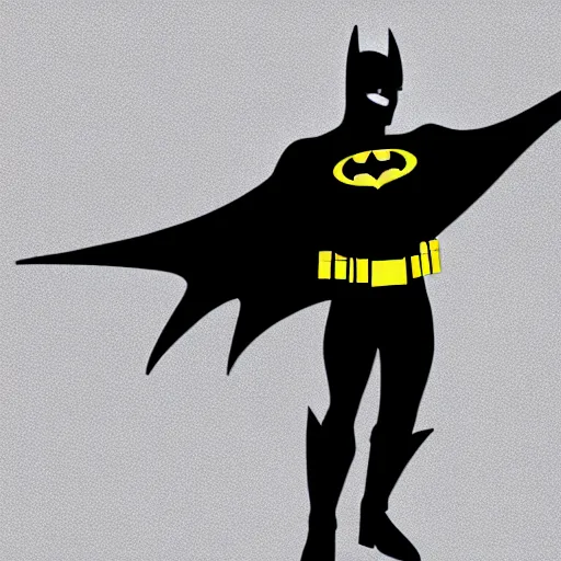 Prompt: a still of xqc as batman throwing a batarang, digital art