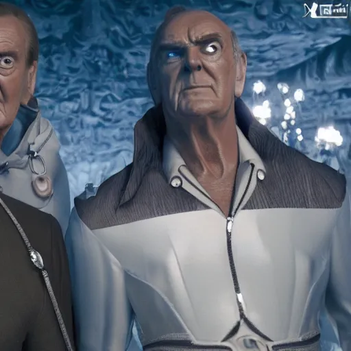 Prompt: artstation trending elden ring peter serafinowicz mod, now with roger moore and sean connery 8k