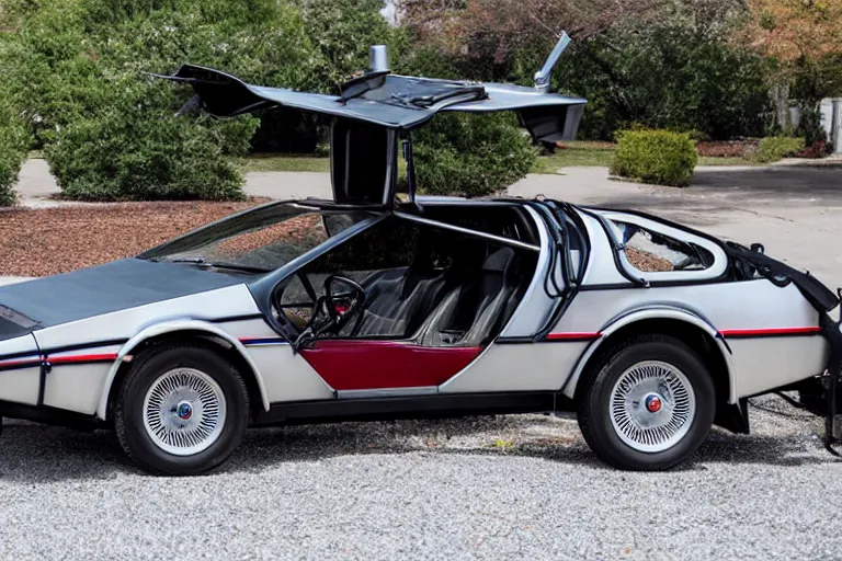 Image similar to 1 9 2 2 delorean