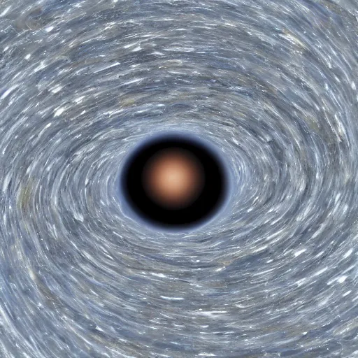 Image similar to a black hole dematerializing planet earth