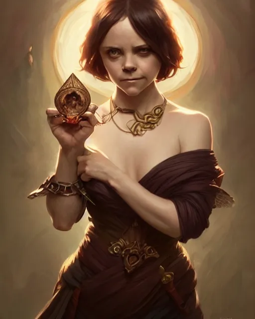 Prompt: Christina Ricci, D&D, fantasy, intricate, elegant, highly detailed, digital painting, artstation, concept art, matte, sharp focus, illustration, hearthstone, art by Artgerm and Greg Rutkowski and Alphonse Mucha