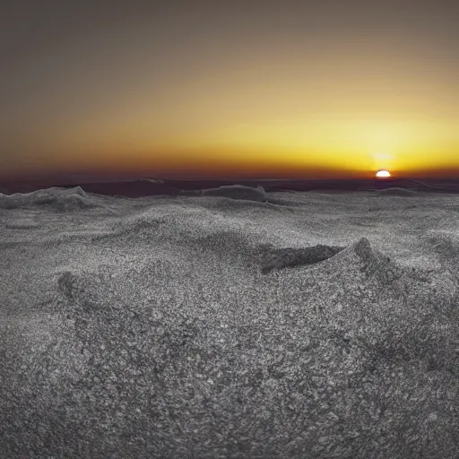 Prompt: the last sunset at the end of time, time - lapse, photojournalism, wide angle, perspective, double - exposure, light, tones of black in background, ultra - hd, super - resolution, massive scale, perfectionism, soft lighting, ray tracing global illumination, translucidluminescence, crystalline