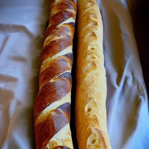 Image similar to a beautiful and big baguette