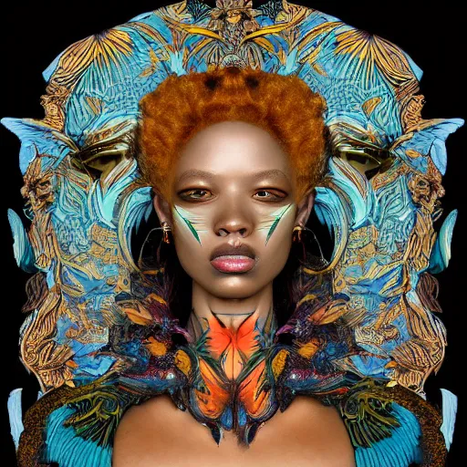 Image similar to medium portrait soft light painted by james jean and erik jones and joe fenton, inspired by shaka zulu shakespeare, intricate, sharp high detail illustration, - c 1 5