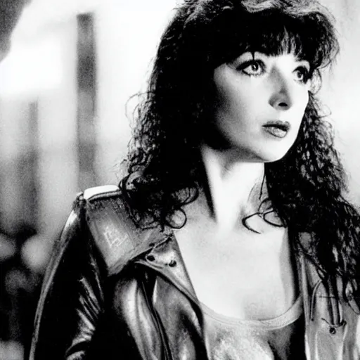 Image similar to Kate Bush in Blade Runner (1984),