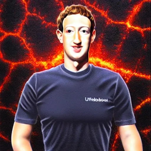 Image similar to UHD photorealistic zuckerberg with chameleon eyes, sitting in a dark room lit be a lava lamp looking at a fly on a wall