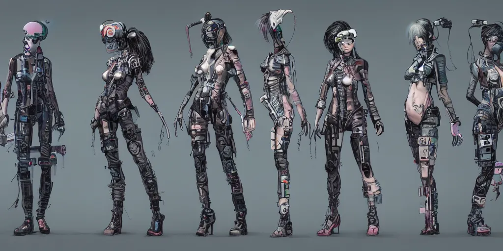 ToYa on X  Cyberpunk character, Female character design, Futuristic  character design