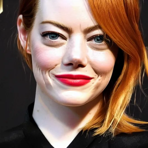 Image similar to emma stone as a stone