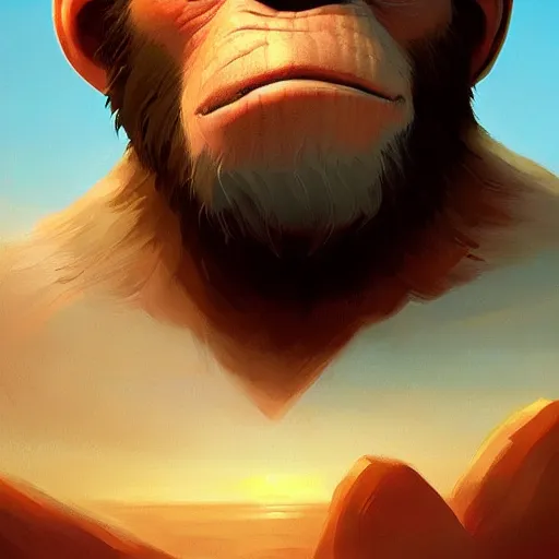 Image similar to face icon stylized minimalist planet of the apes, loftis, cory behance hd by jesper ejsing, by rhads, makoto shinkai and lois van baarle, ilya kuvshinov, rossdraws global illumination