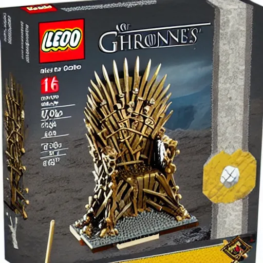 Image similar to game of thrones lego set