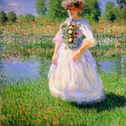 Image similar to midsommar 4 by claude monet