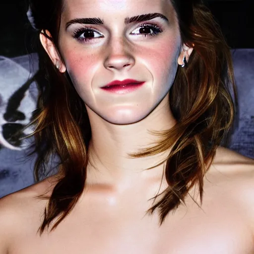 Image similar to Emma Watson Cylon from Battlestar Galactica