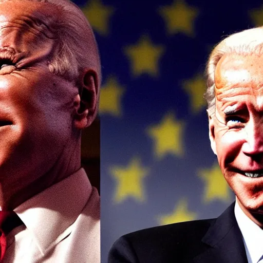 Image similar to Joe Biden as Alien